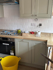Professional kitchen lighting installation by 3rd Group Electrical in Lincoln